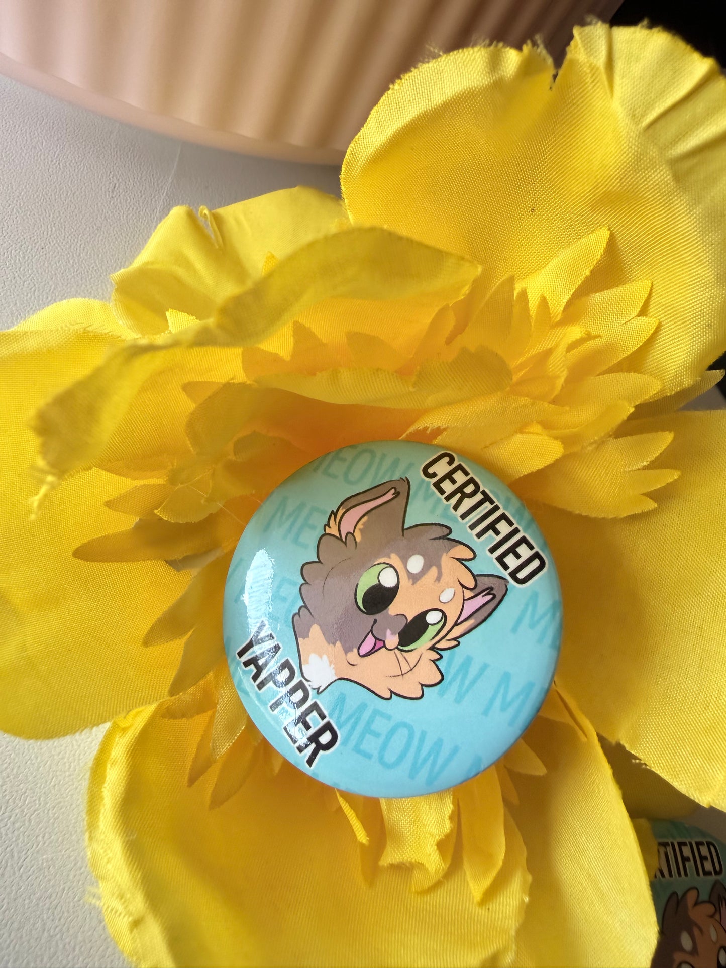 Certified Yapper button