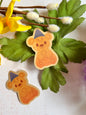 Honey Bear Kraft Sticker