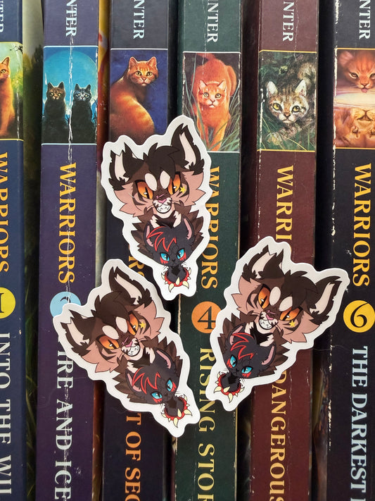 Tigerstar and Scourge sticker