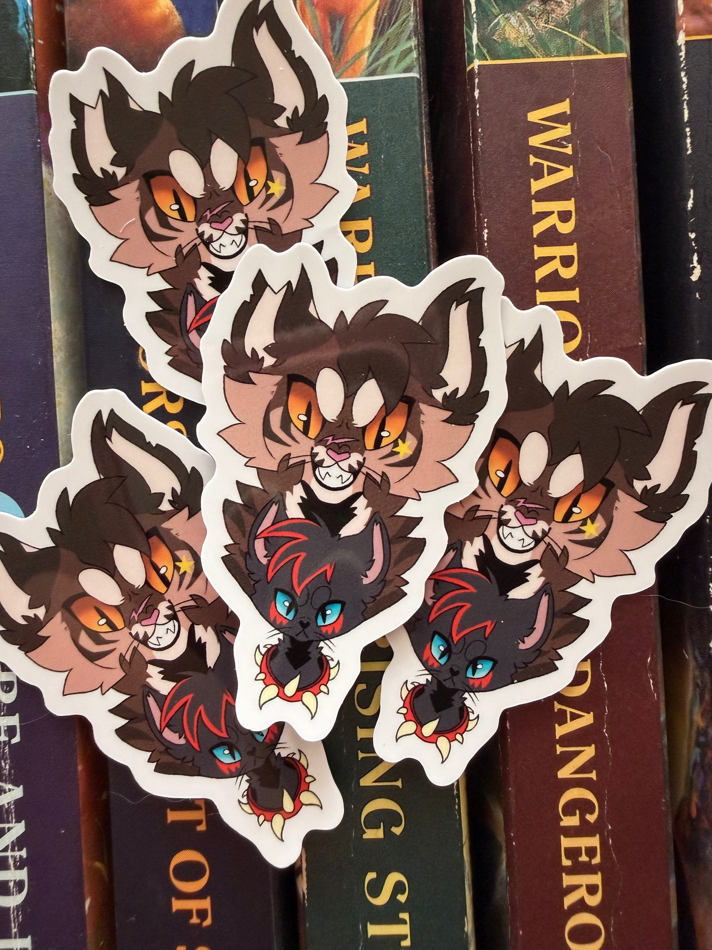 Tigerstar and Scourge sticker