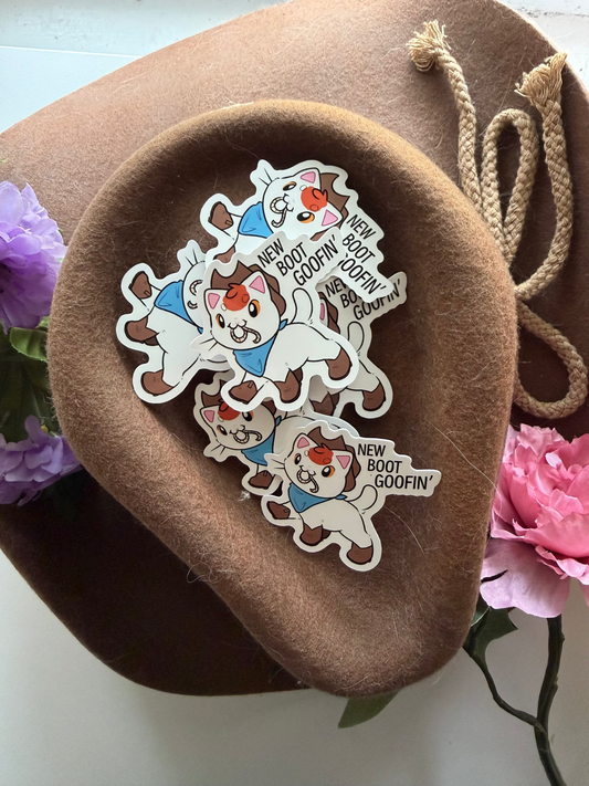 New Boot Goofin Sticker