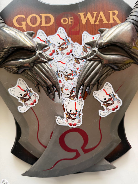 Kitty of War sticker