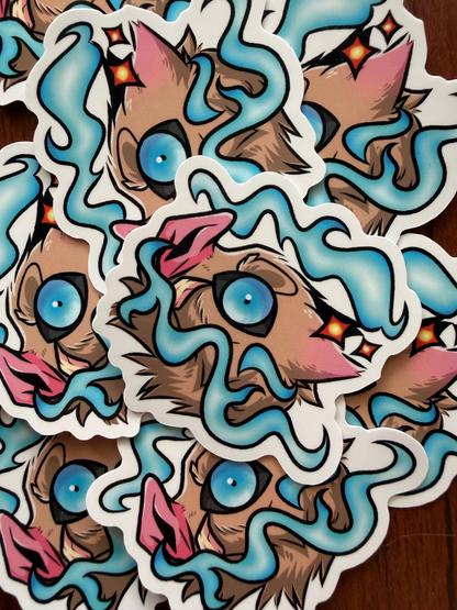 Beast Breathing sticker