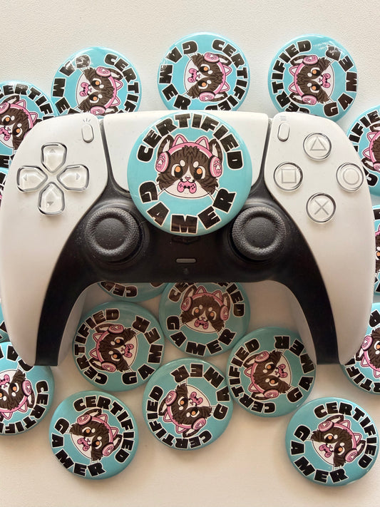 Certified Gamer button