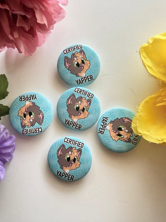 Certified Yapper button