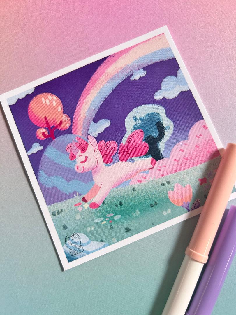 Magical Unicorn Print