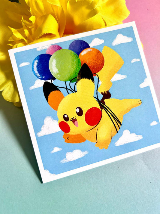 Balloon Pika Print